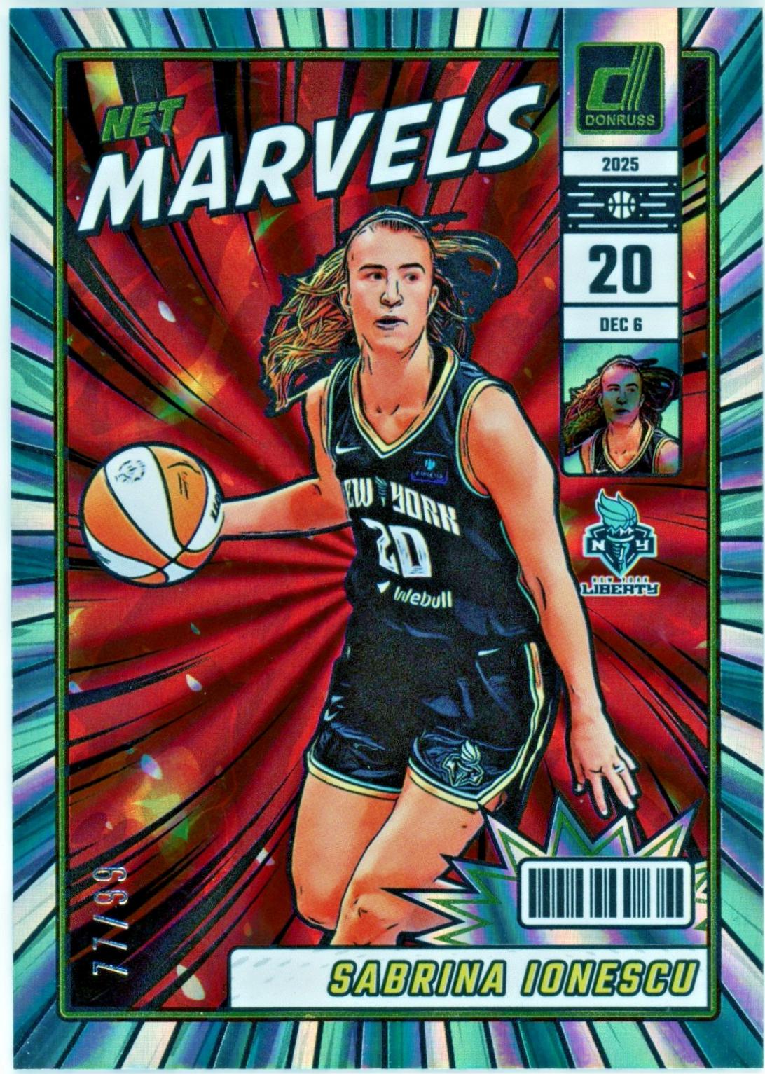 Sabrina Ionescu [Holo Laser] #7