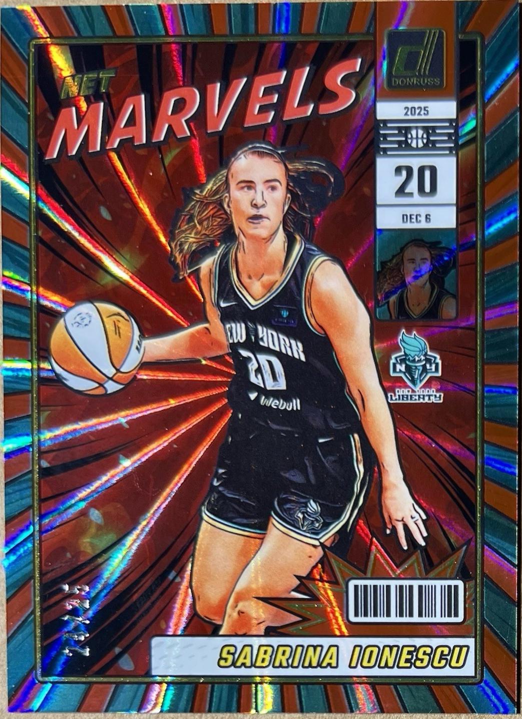 Sabrina Ionescu [Holo Red Laser] #7