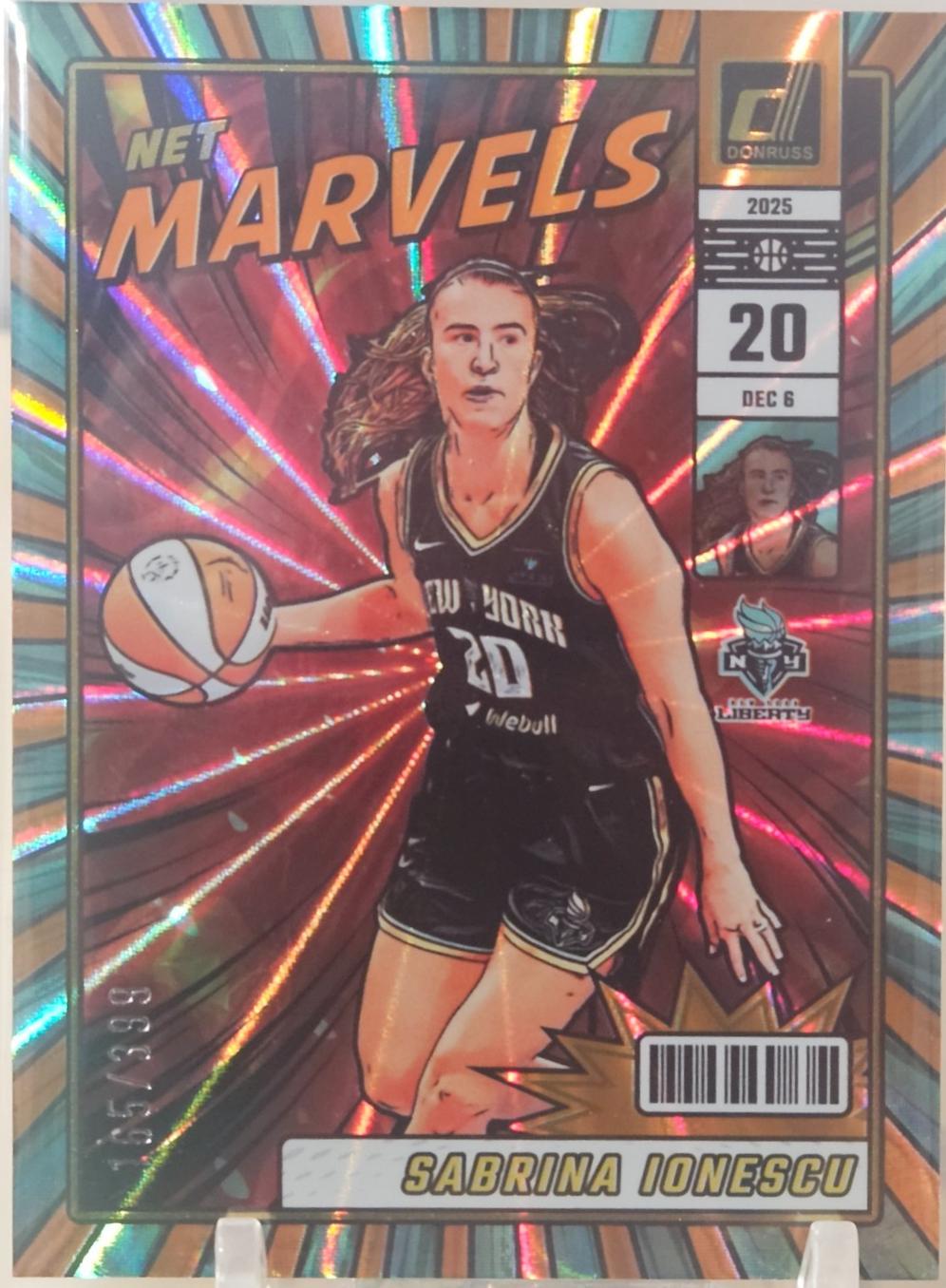 Sabrina Ionescu [Orange Laser] #7