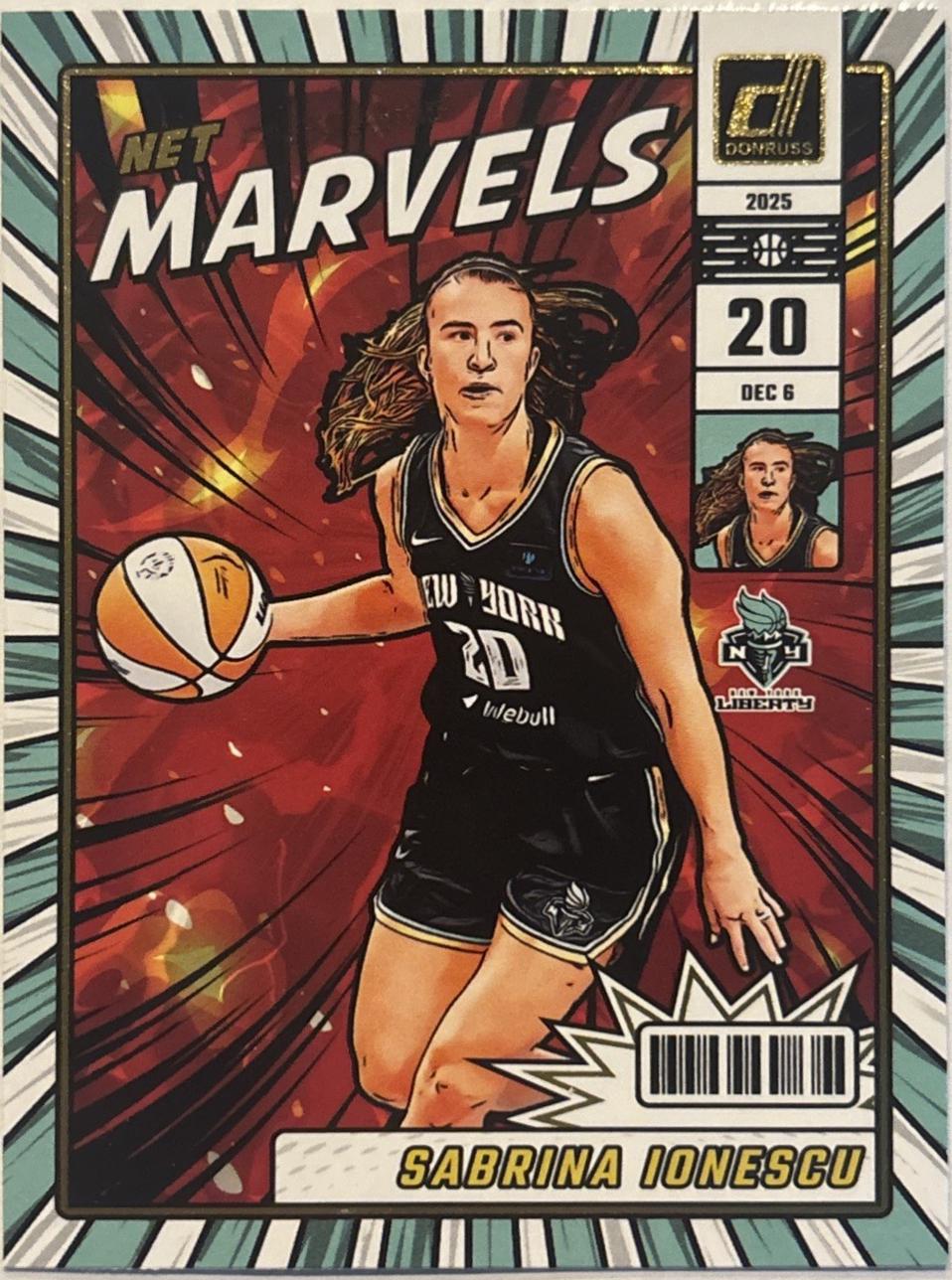 Sabrina Ionescu [Press Proof Gold] #7