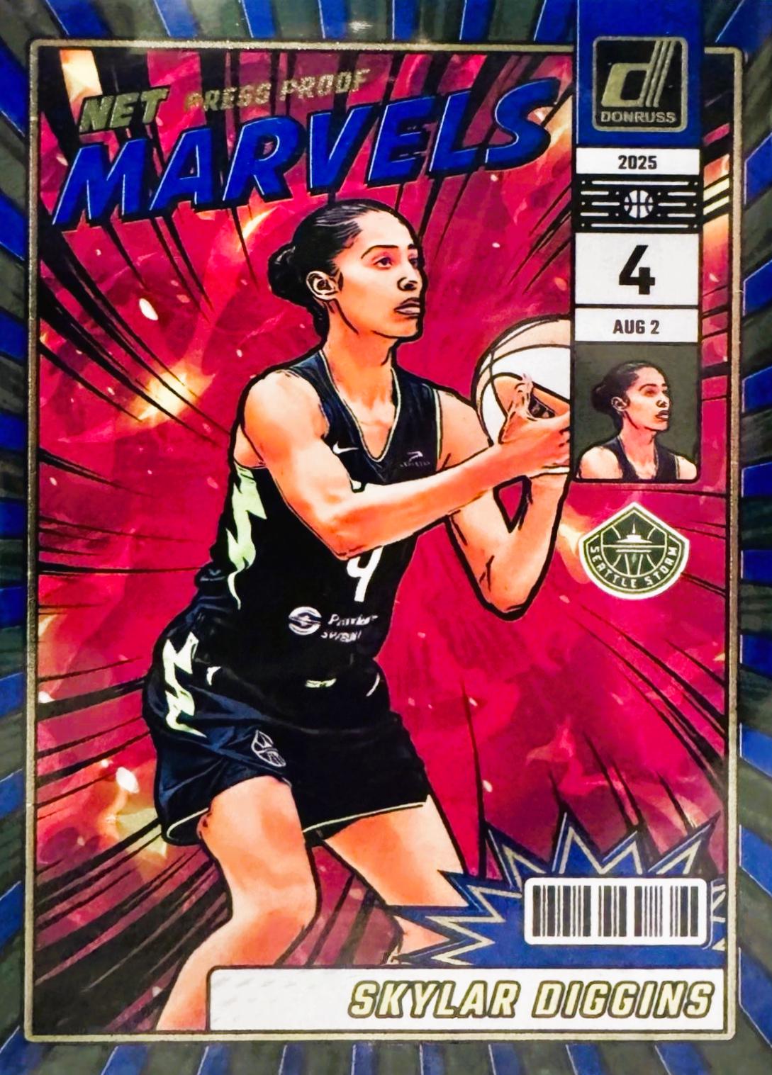 Skylar Diggins [Press Proof Blue] #13