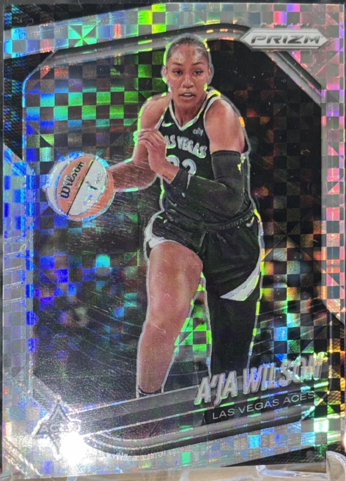 A'ja Wilson [Checkerboard] #76
