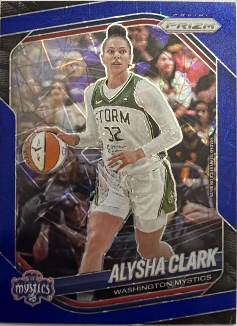 Alysha Clark [Blue Velocity] #129