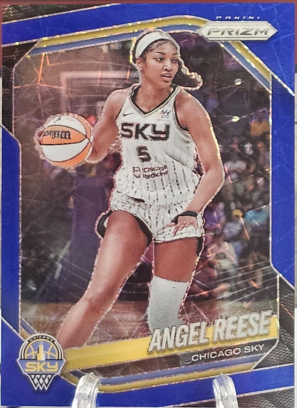 Angel Reese [Blue Velocity] #92