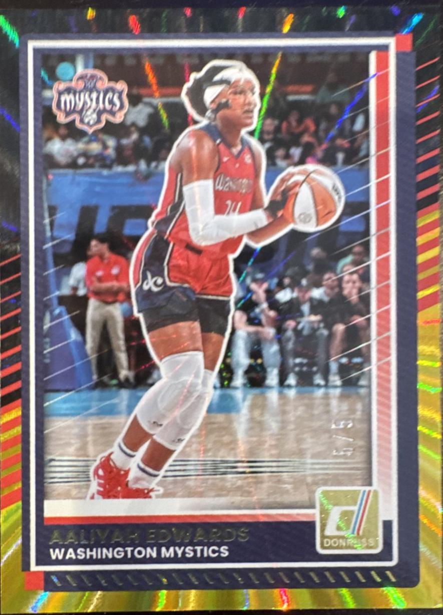 Aaliyah Edwards [Black Gold Laser] #16