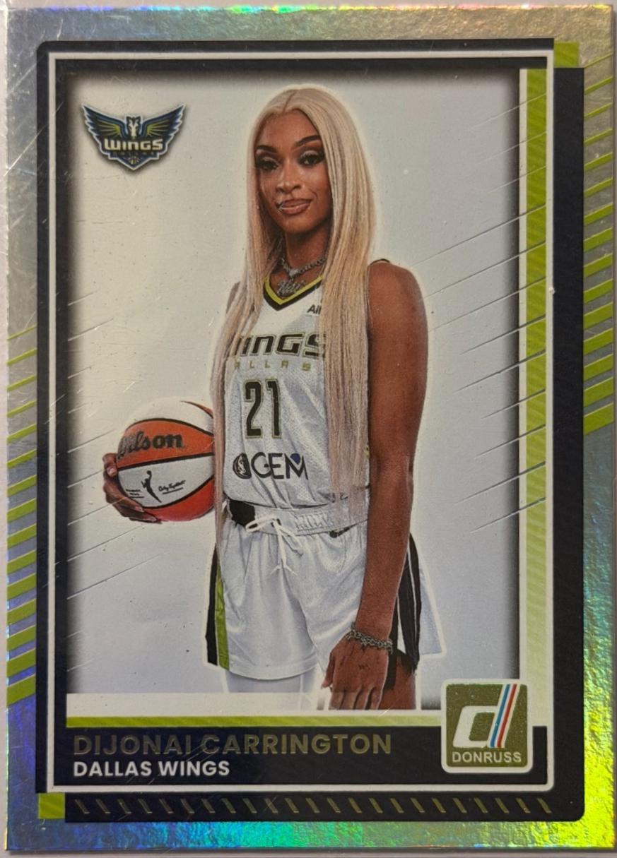 DiJonai Carrington [Holo Black Laser] #27