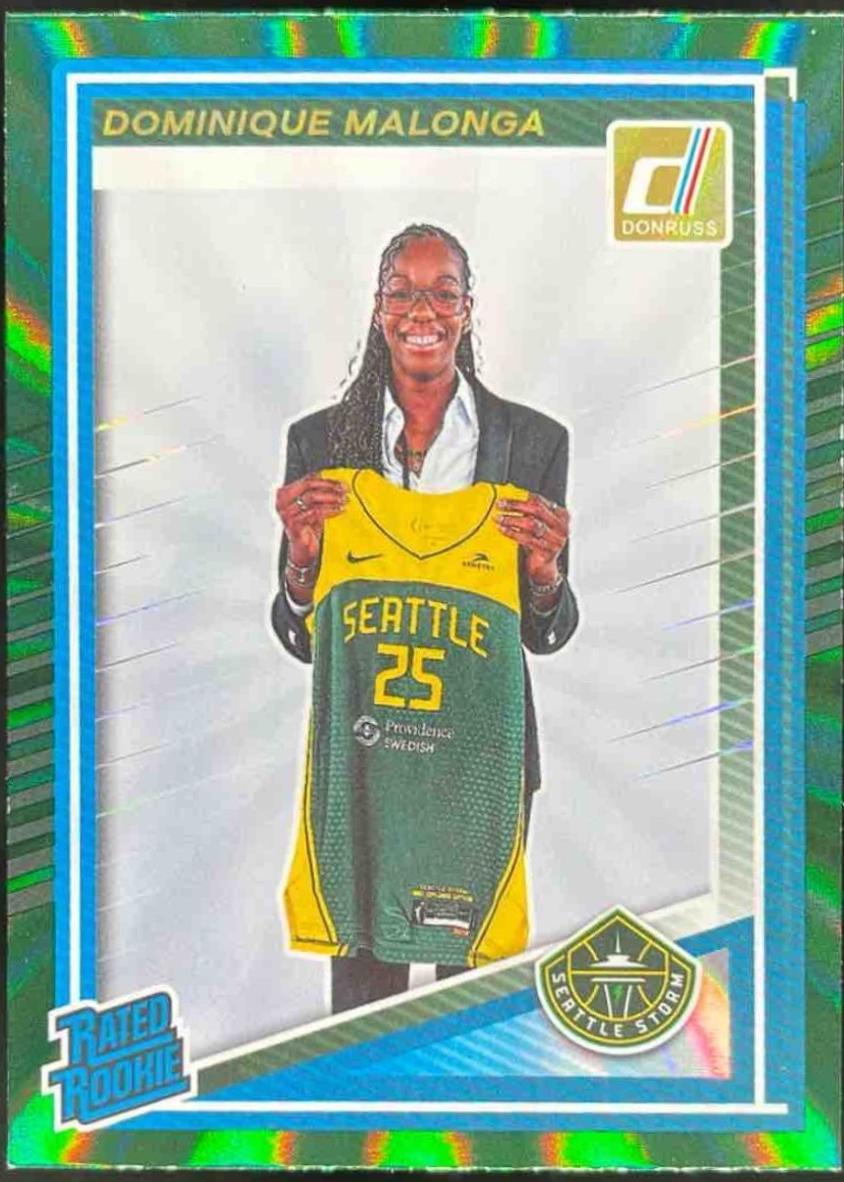 Dominique Malonga [Yellow Laser Signature] #89