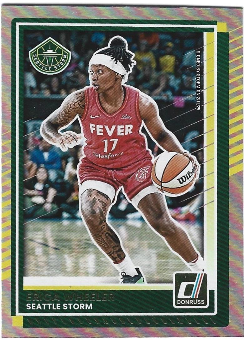 Erica Wheeler [Holo Black Laser] #80