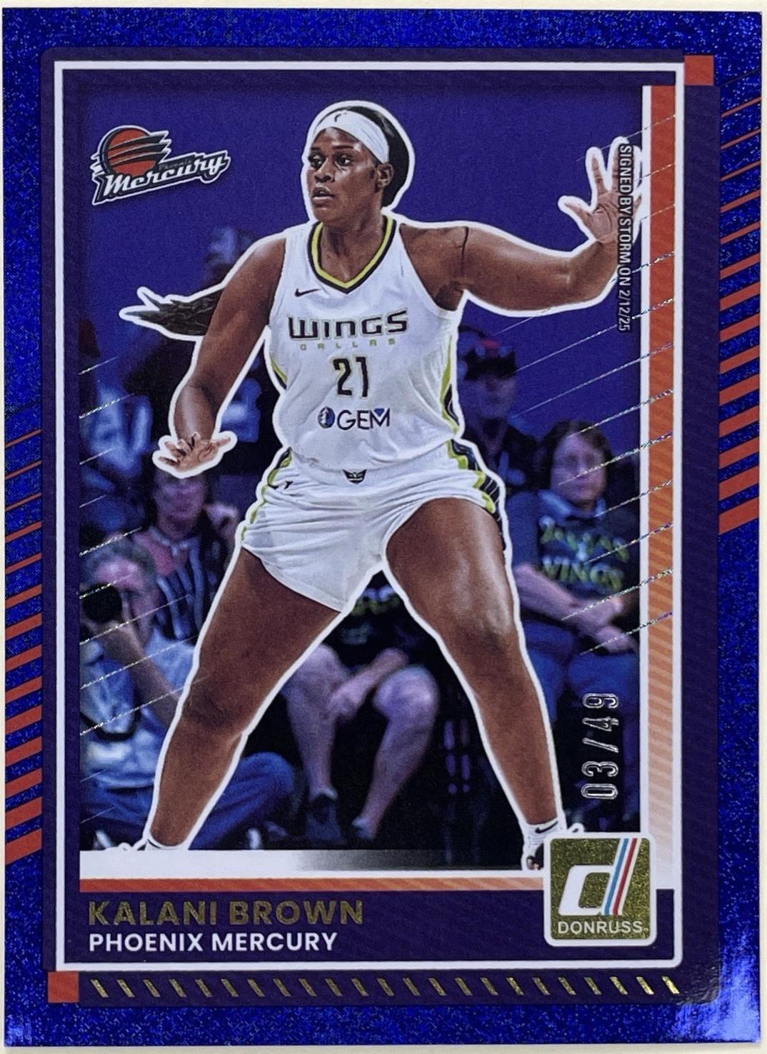 Kalani Brown [Blue Shimmer] #84