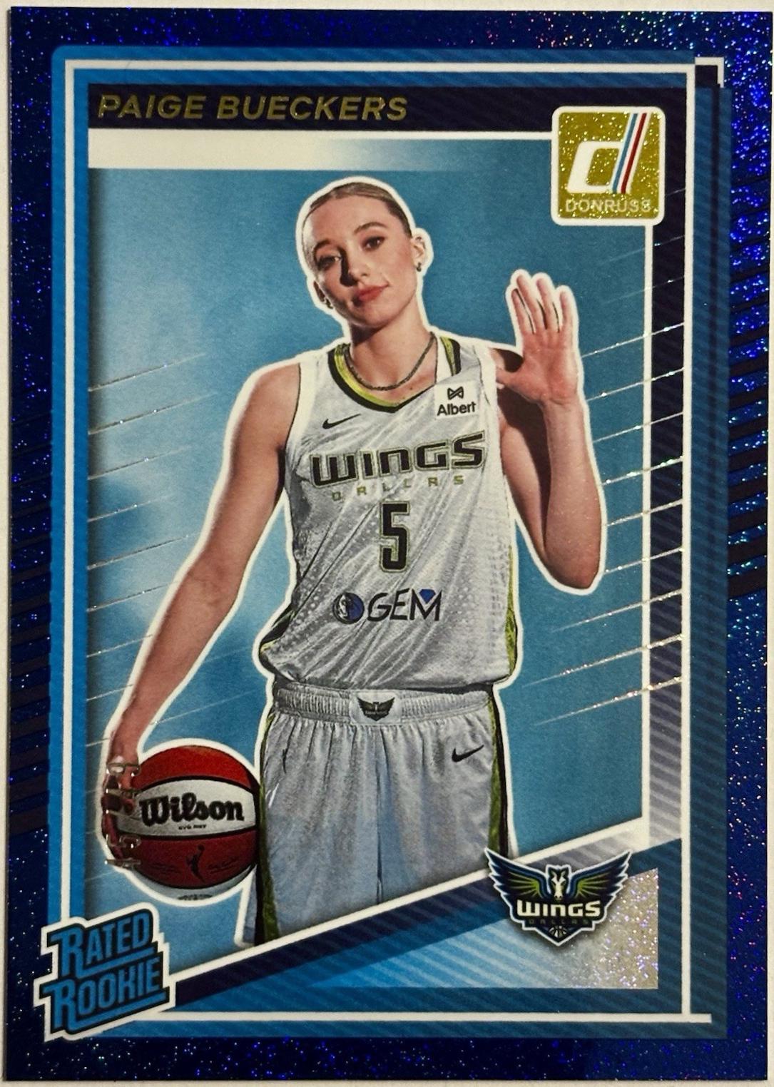 Paige Bueckers [Blue Shimmer] #86