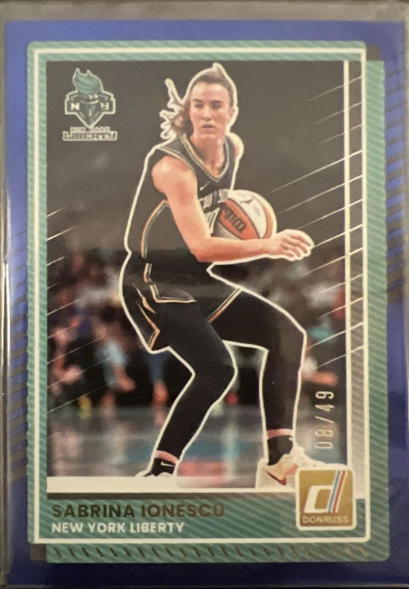 Sabrina Ionescu [Blue Shimmer] #83