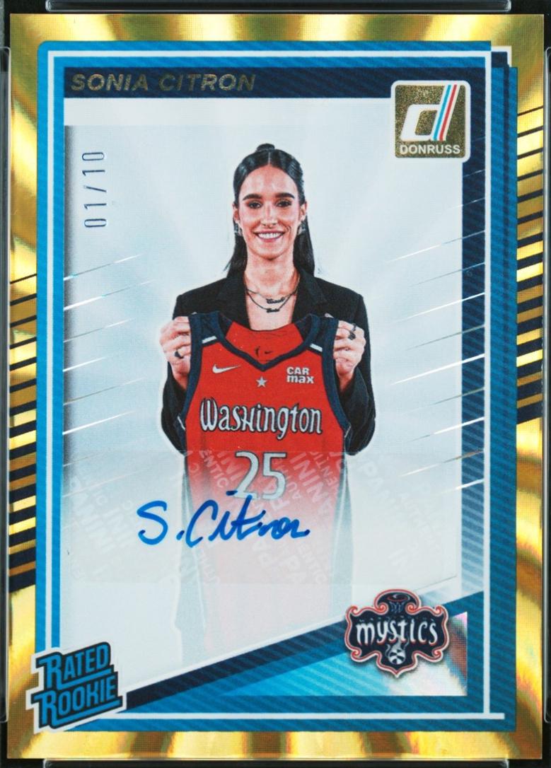 Sonia Citron [Holo Gold Laser Signature] #87