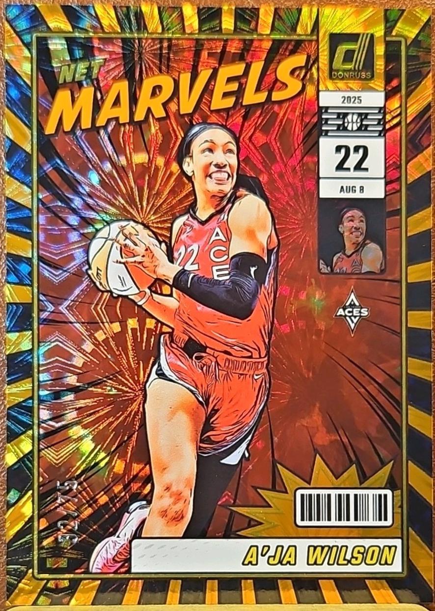 A'ja Wilson [Orange Fireworks] #8