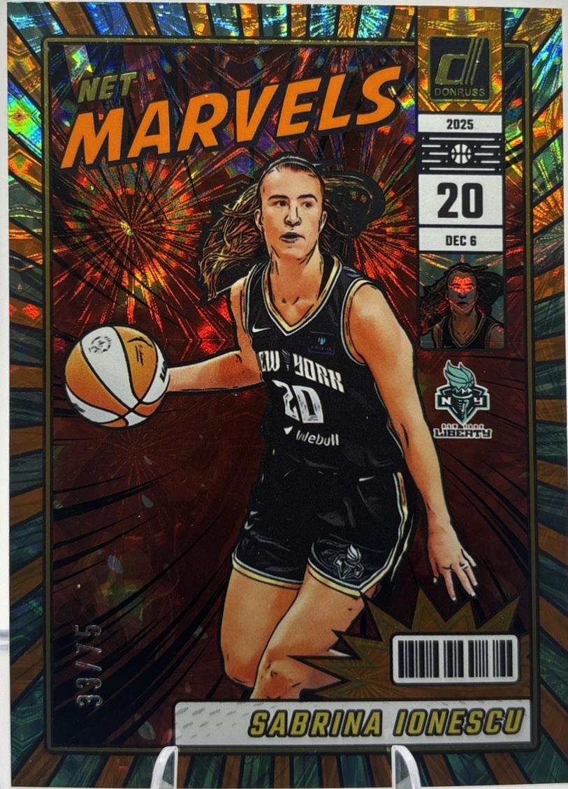 Sabrina Ionescu [Orange Fireworks] #7