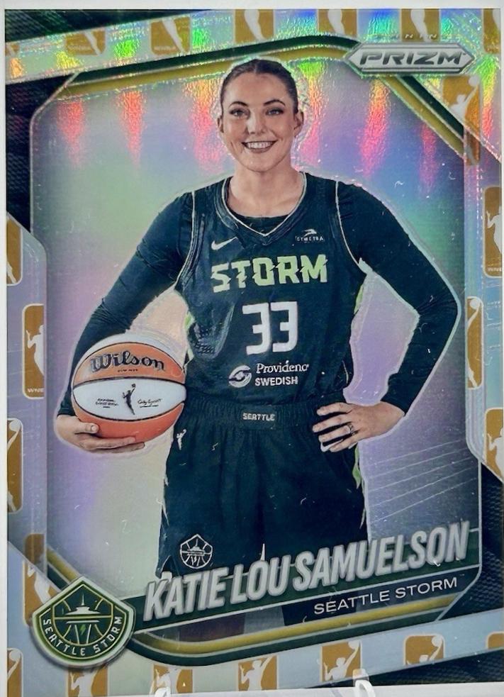 Katie Lou Samuelson [WNBA Logo Gold Prizm] #82
