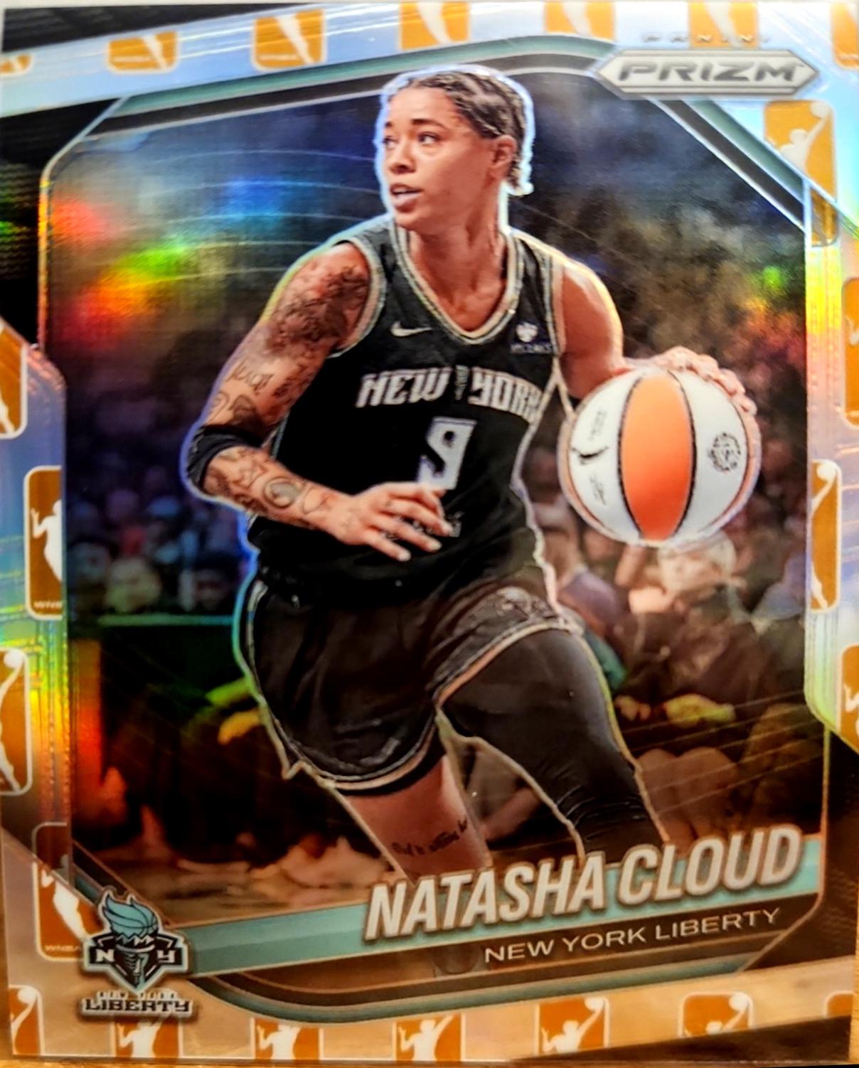 Natasha Cloud [WNBA Logo Gold Prizm] #56