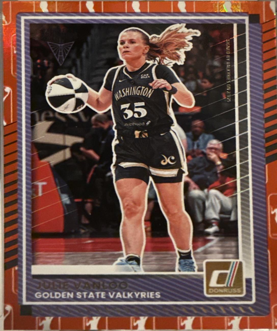 Julie Vanloo [Holo WNBA Logo] #29