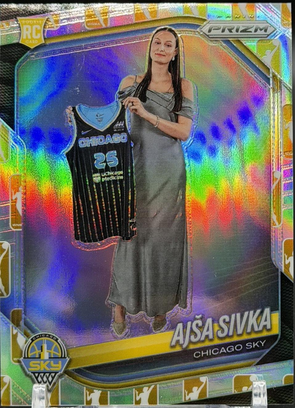 Ajsa Sivka [WNBA Logo Gold Prizm] #85
