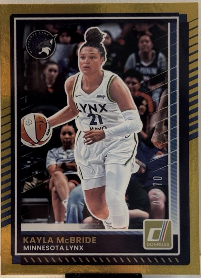 Kayla McBride [Gold Shimmer] #28