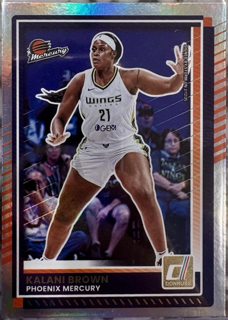 Kalani Brown [Holo Black Laser] #84