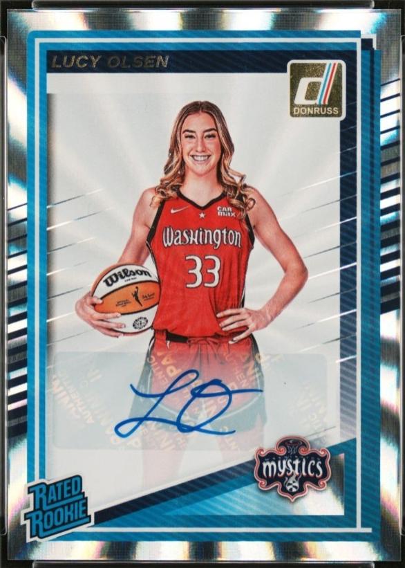 Lucy Olsen [Holo Gold Laser Signature] #97