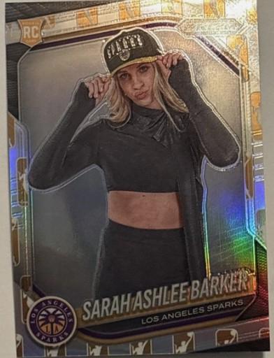 Sarah Ashlee Barker [WNBA Logo Gold Prizm] #142