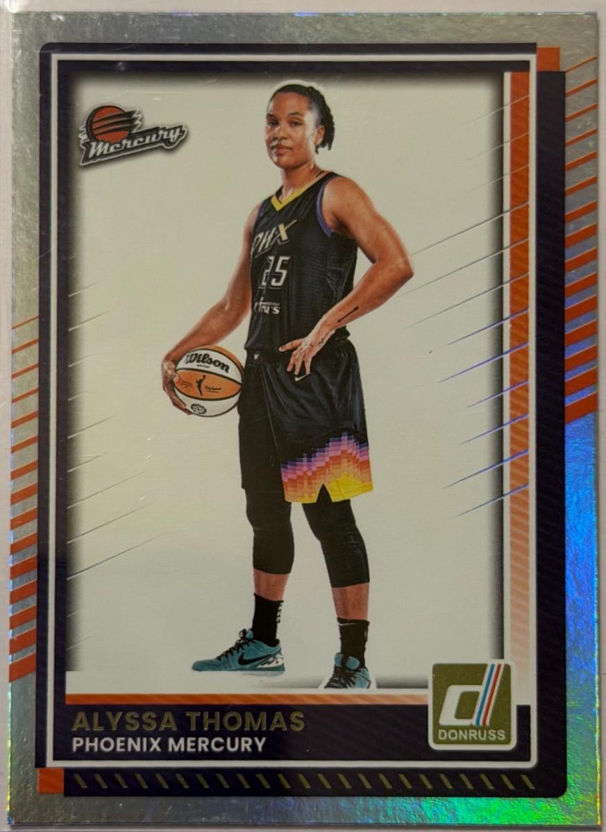 Alyssa Thomas [Holo Black Laser] #10