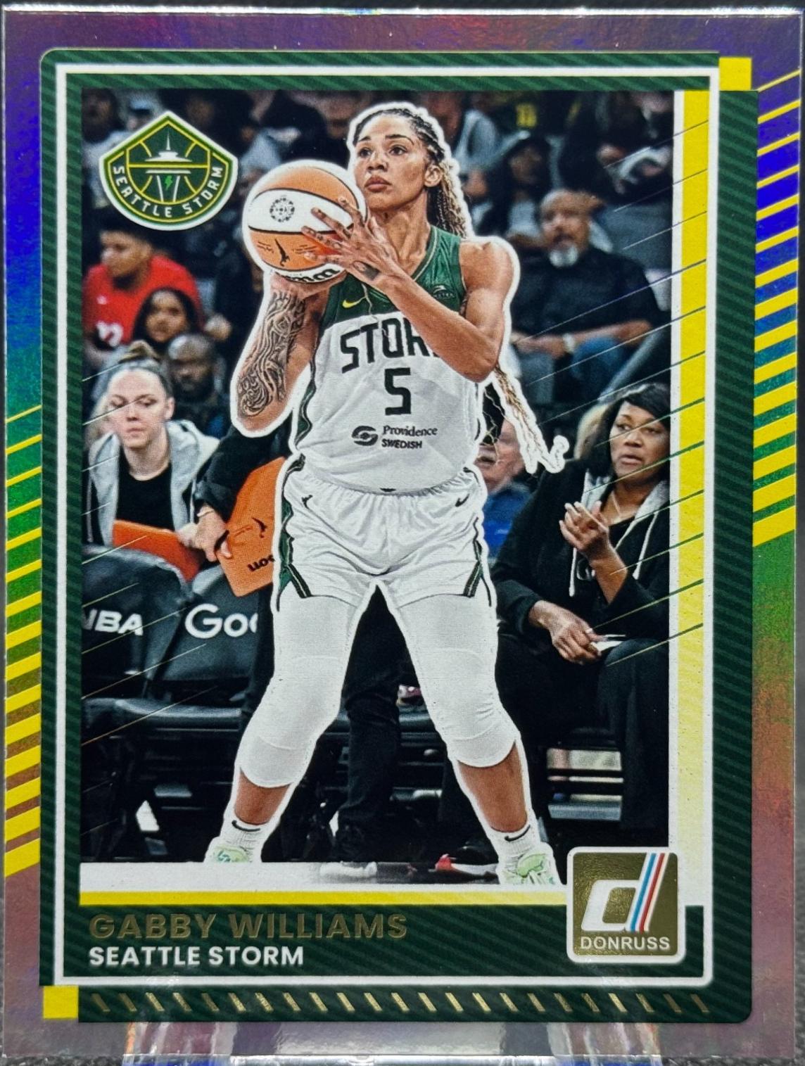 Gabby Williams [Holo Black Laser] #75