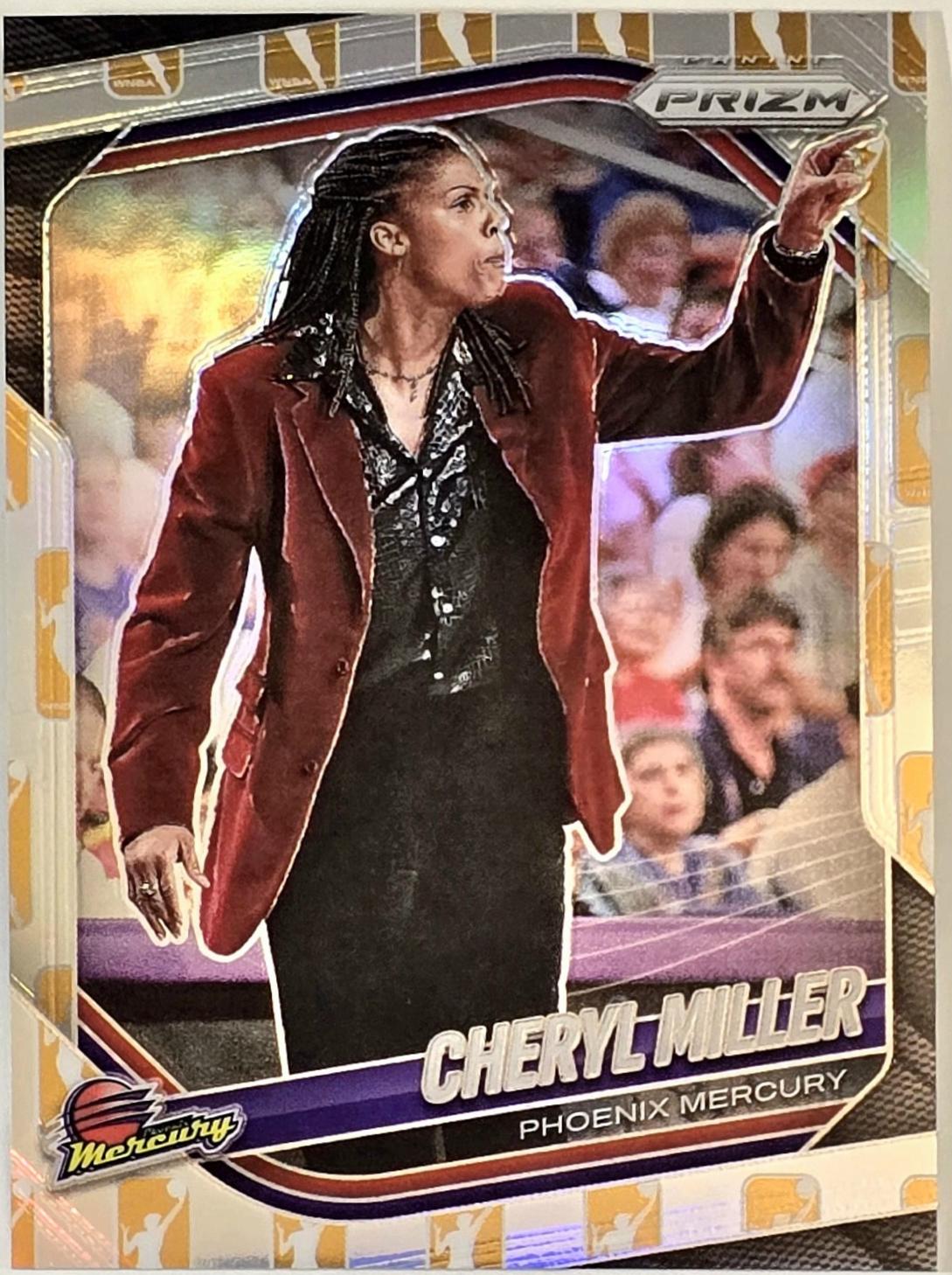 Cheryl Miller [WNBA Logo Gold Prizm] #134
