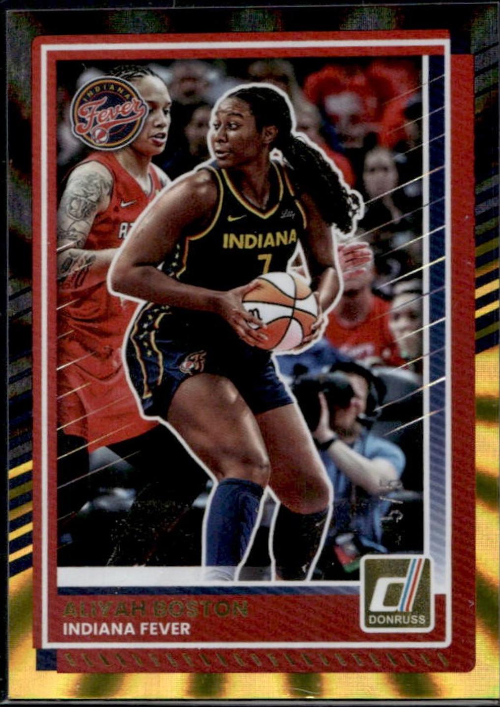 Aliyah Boston [Black Gold Laser] #1