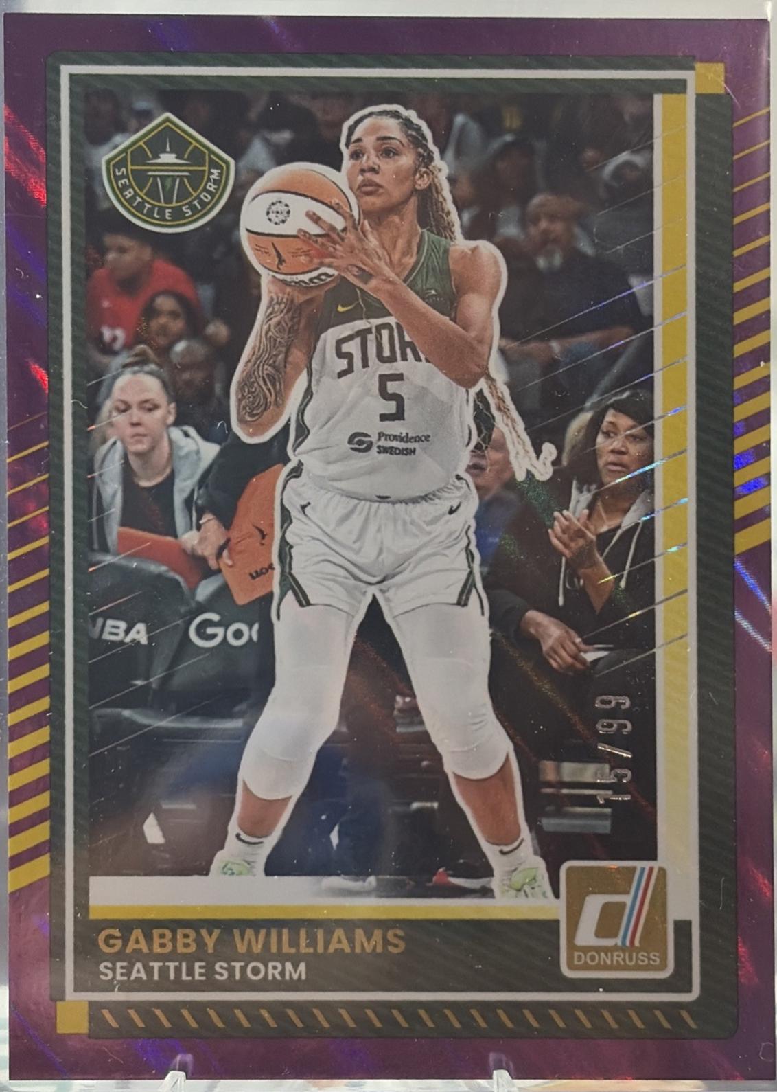 Gabby Williams [Purple Lava] #75