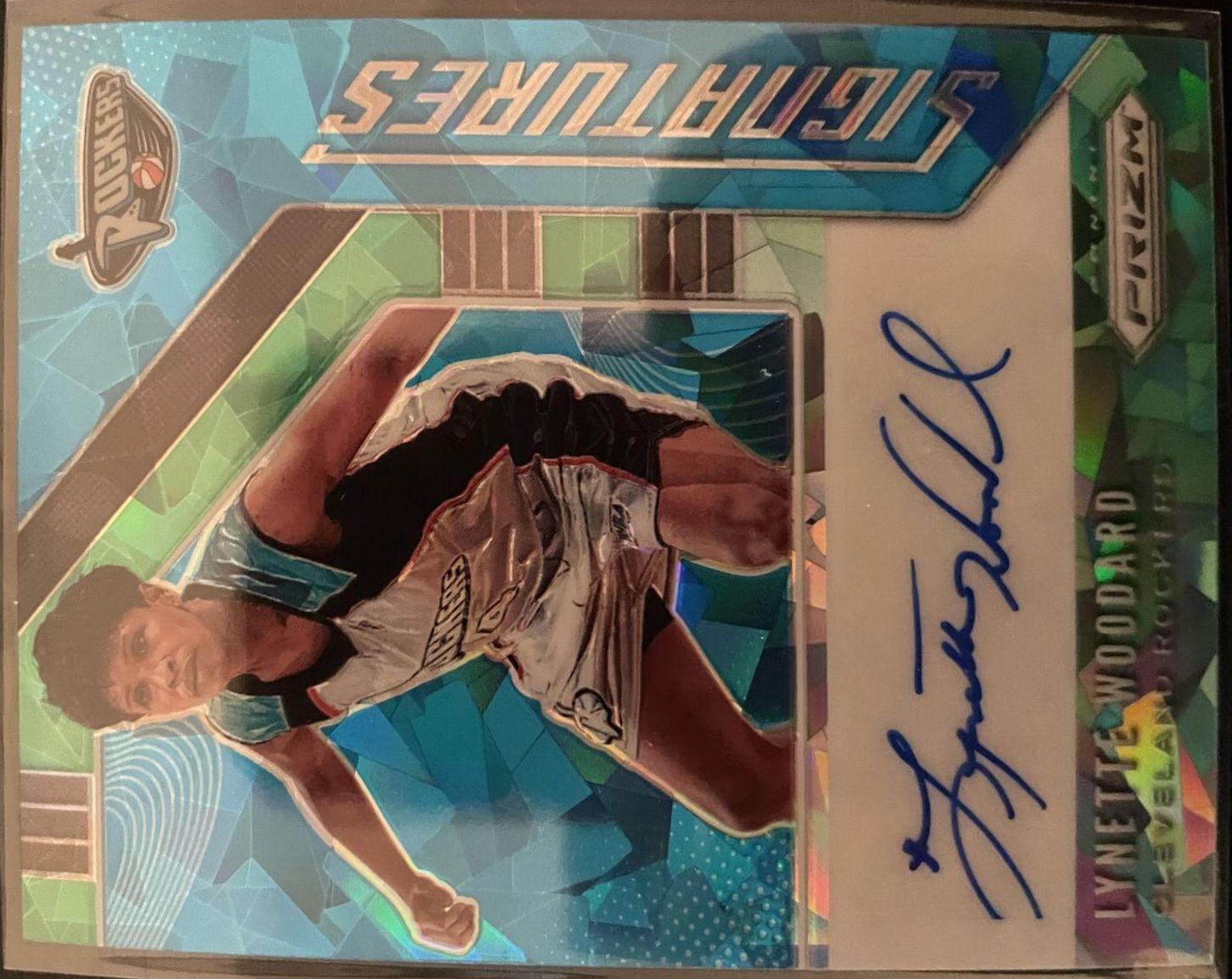 Lynette Woodard [Prizm Green Ice] #SG-LWD