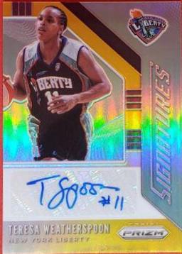 Teresa Weatherspoon [Prizm Gold] #SG-TWS