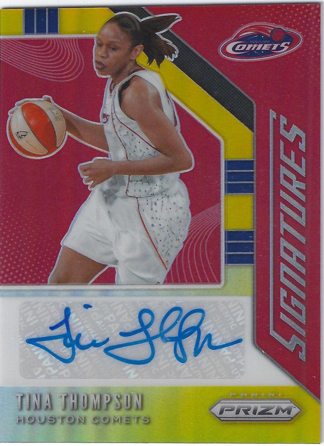 Tina Thompson [Prizm Gold] #SG-TTM