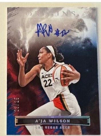 A'ja Wilson [Blue] #OA-AJW