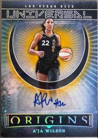 A'ja Wilson [Gold] #UA-AJW