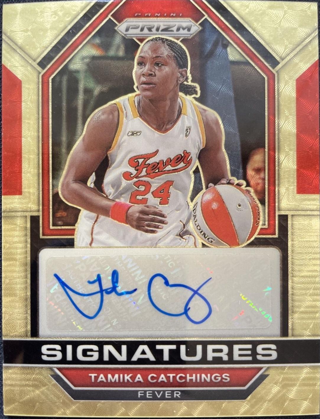 Tamika Catchings [Gold Vinyl] #SG-TCT
