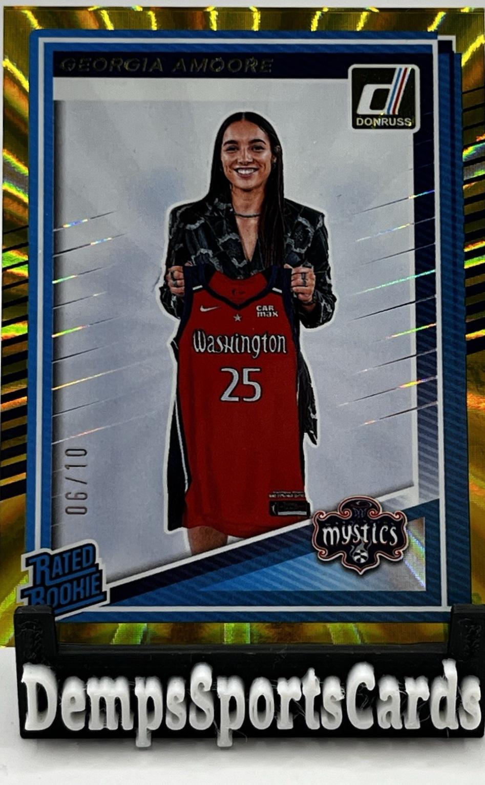 Georgia Amoore [Holo Gold Laser Signature] #96