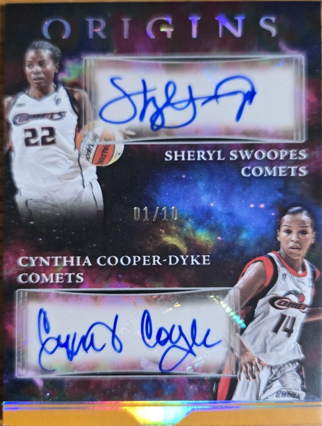 Sheryl Swoopes / Cynthia Cooper-Dyke [Gold] #DA-SC