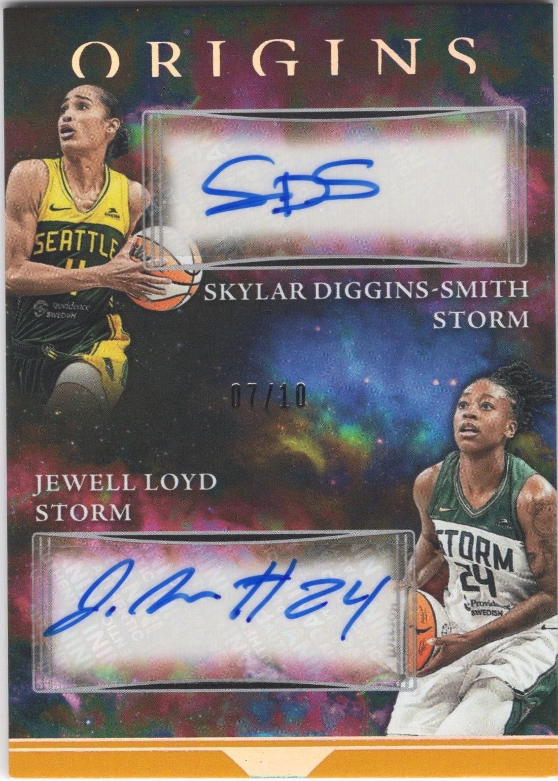 Skylar Diggins-Smith / Jewell Loyd [Gold] #DA-SJ