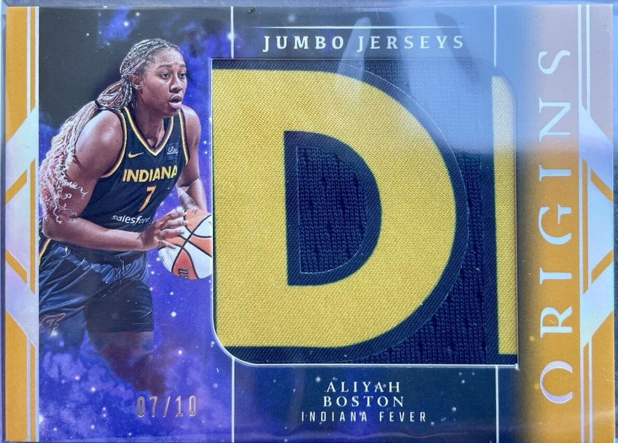 Aliyah Boston [Gold] #JJ-AB