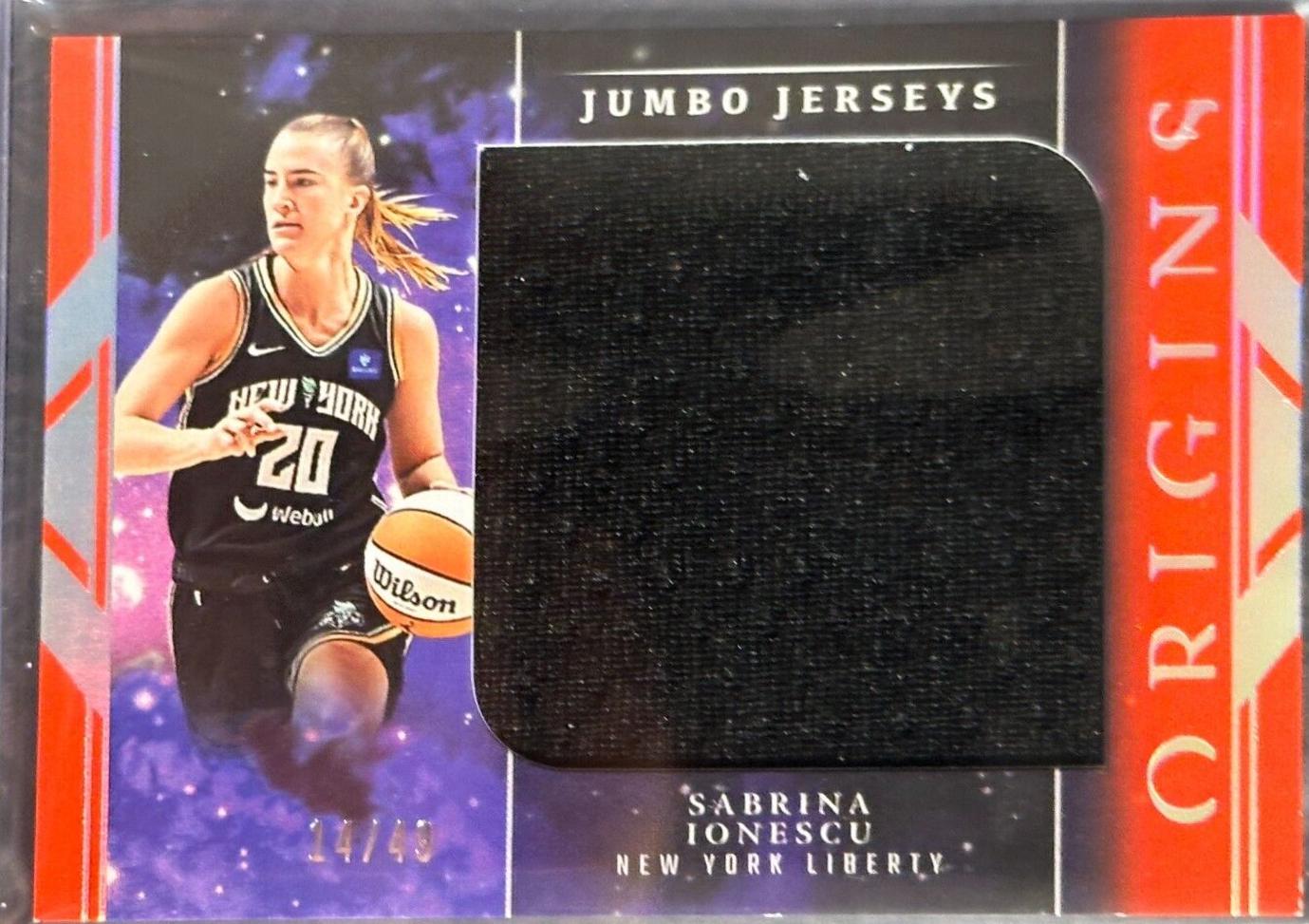 Sabrina Ionescu [Red] #JJ-SI