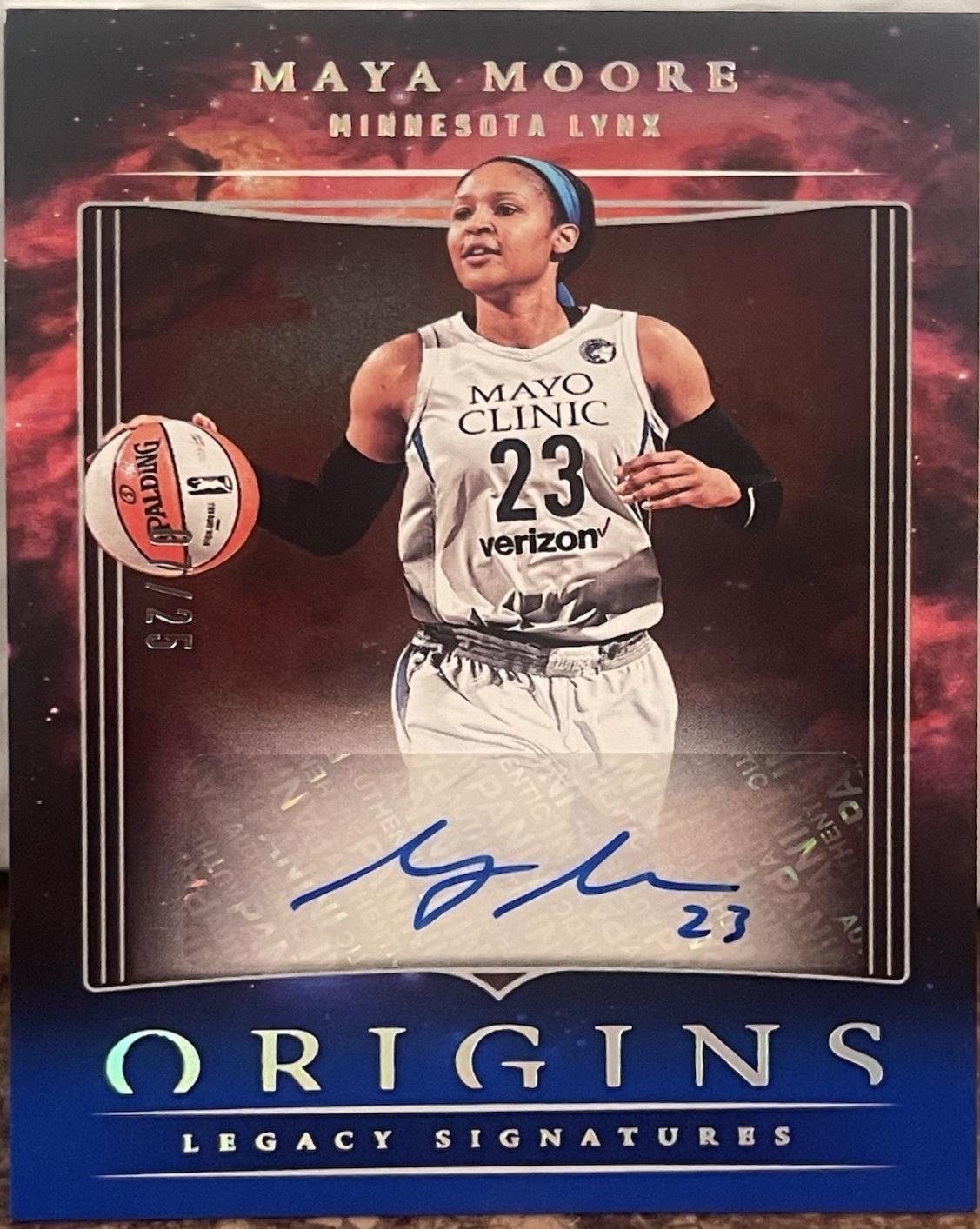 Maya Moore [Blue] #LS-MM
