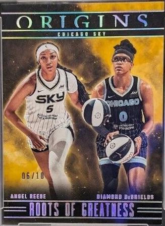 Angel Reese / Diamond DeShields [Gold] #14