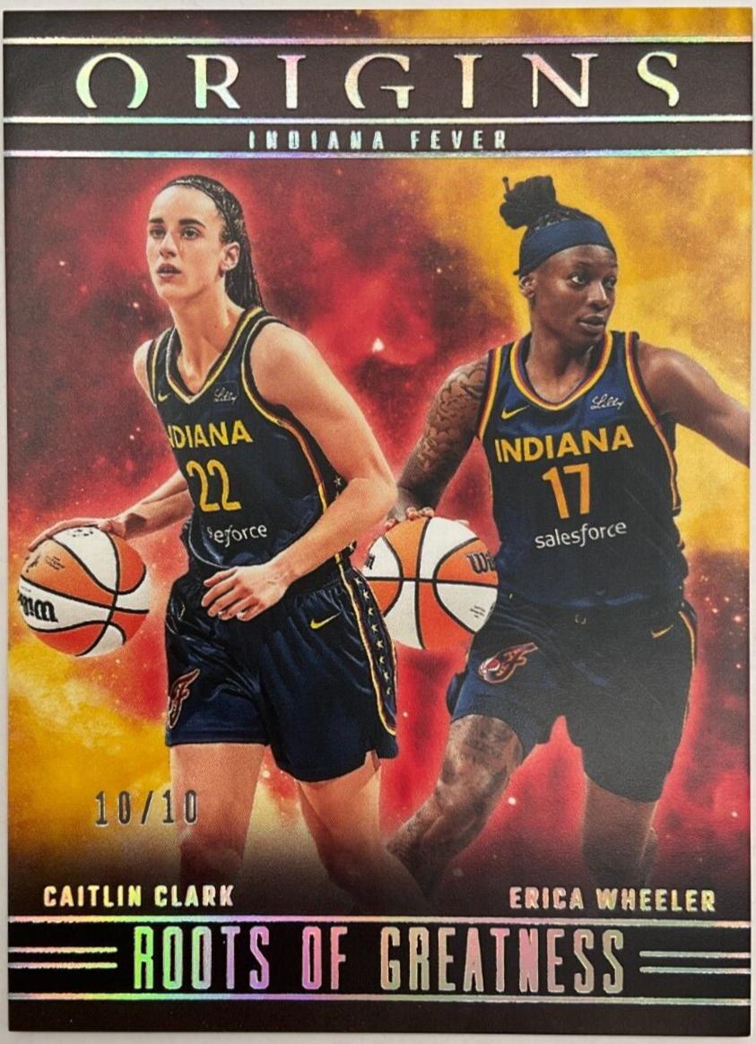 Caitlin Clark / Erica Wheeler [Gold] #6