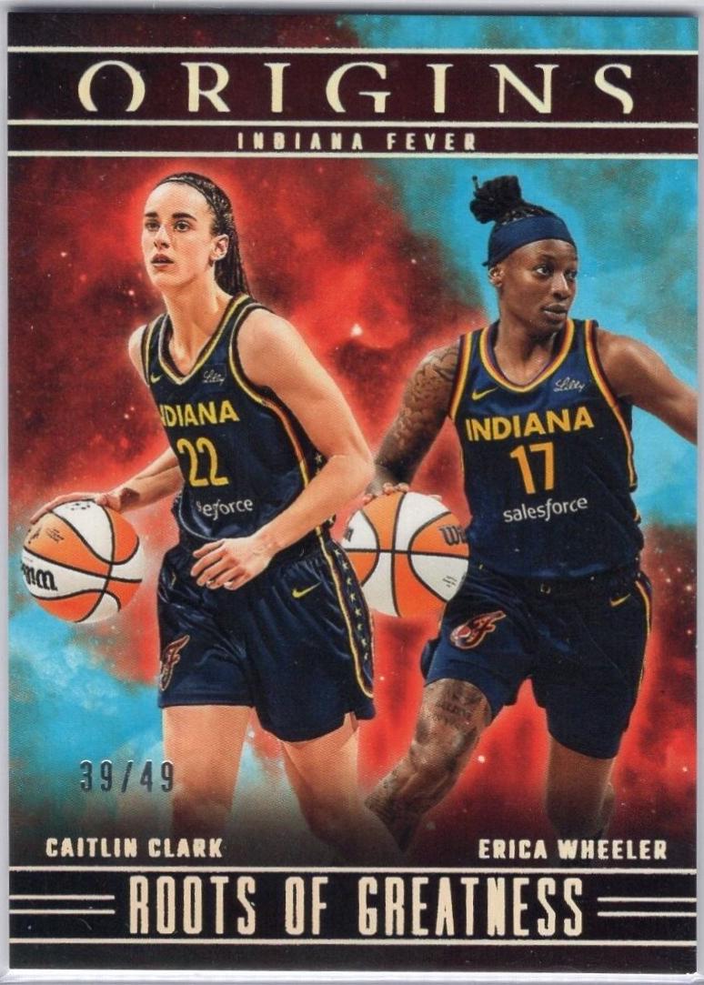 Caitlin Clark / Erica Wheeler [Teal] #6