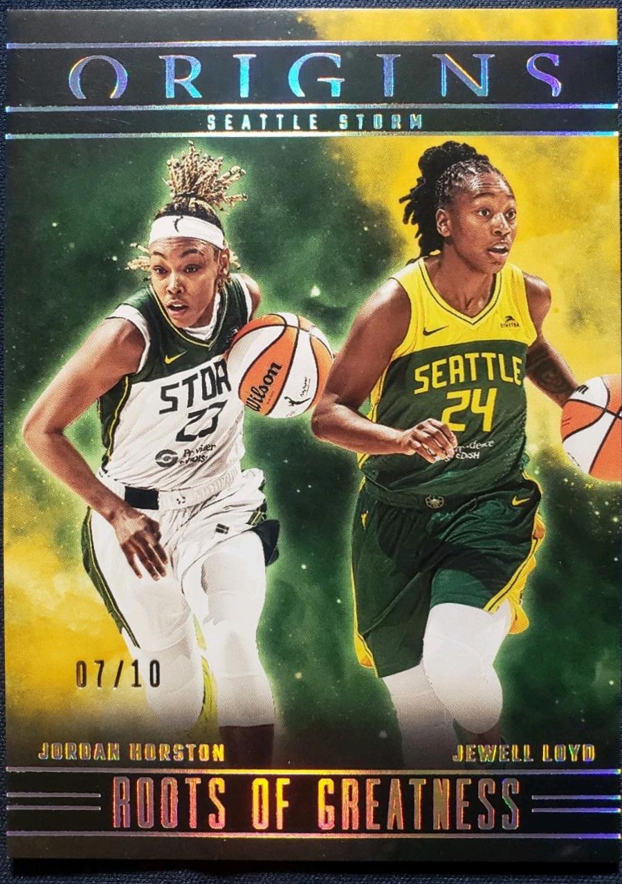 Jewell Loyd / Jordan Horston [Gold] #11