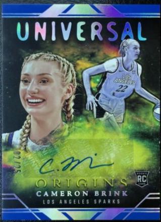 Cameron Brink [Blue] #UA-CB