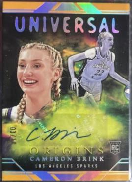 Cameron Brink [Gold] #UA-CB