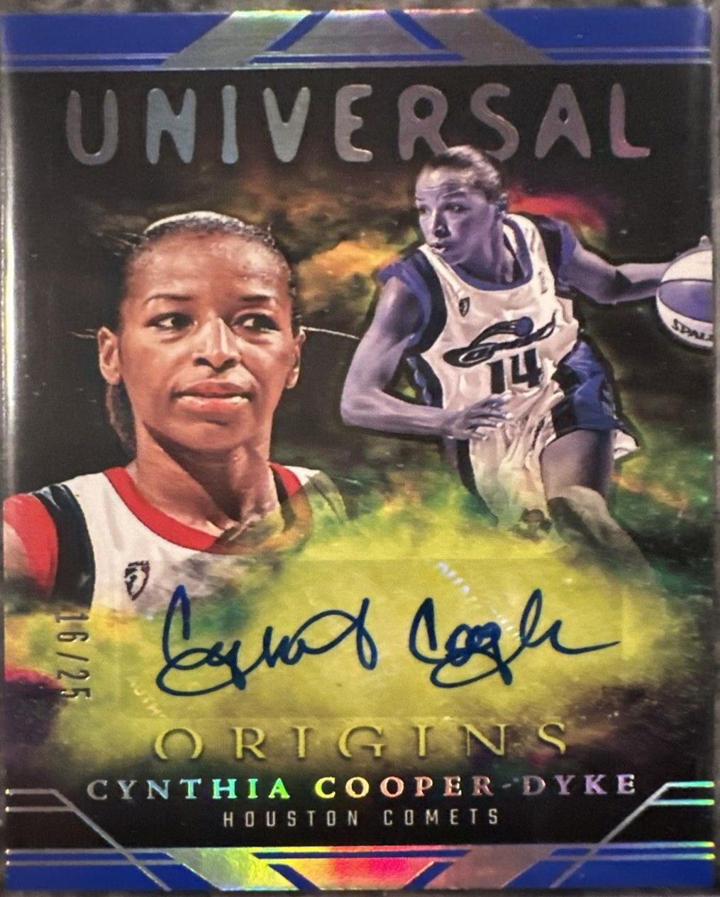 Cynthia Cooper-Dyke [Blue] #UA-CCD